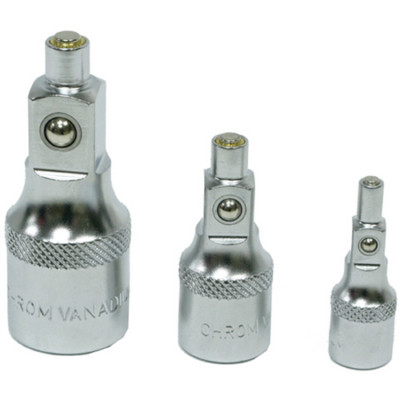 Magnet Adapter Satz 1/4'' + 3/8'' + 1/2'' Antrieb zum halten von Schrauben 3-tlg.