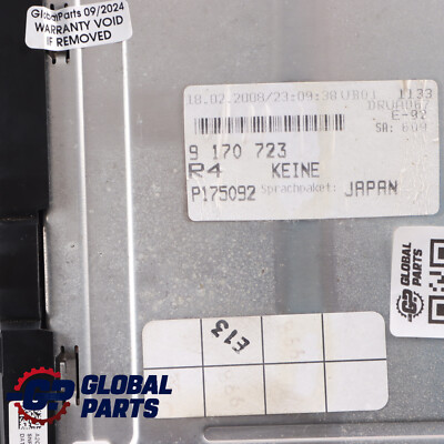 BMW E87 E90 E91 E92 CCC MD Professional Navigation System