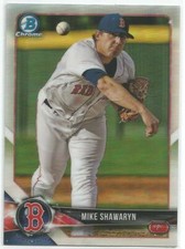 Mike Shawaryn Boston Red Sox 2018 Bowman Chrome Draft Refractor