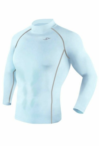 Take Five Mens Skin Tight Compression Base Layer Running Shirt S~2XL 01-2 - Picture 11 of 18