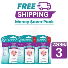 3 Pack Compeed Cold Sore Patch 15 Patches