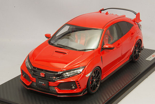 Ignition Model Civic Type R 赤 1/18 ignition model IG1444 1/18 Honda CIVIC FK8 TYPE R Frame Red