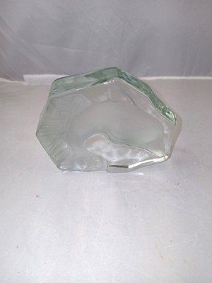 Vintage 90's Art Glass Dolphin