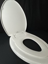 Bemis Little2Big Toilet Seat Elongated w Built In Toddler Potty Training Seat