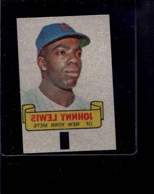 1966 Topps Rub-Offs #52 Johnny Lewis   EXMT/EXMT+ X3223409
