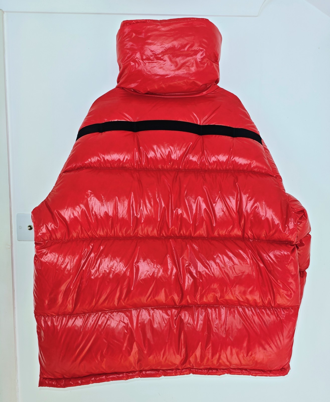 RARE Oversized Puffer by Calvin Klein / Raf Simons in Red Size US 6, IT 42, FR image 6