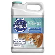 Flushable Lightweight Scented Clumping Litter 10lb