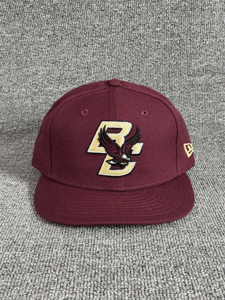 New Era Boston College Eagles 59FIFTY Fitted Hat Maroon 7 1 4