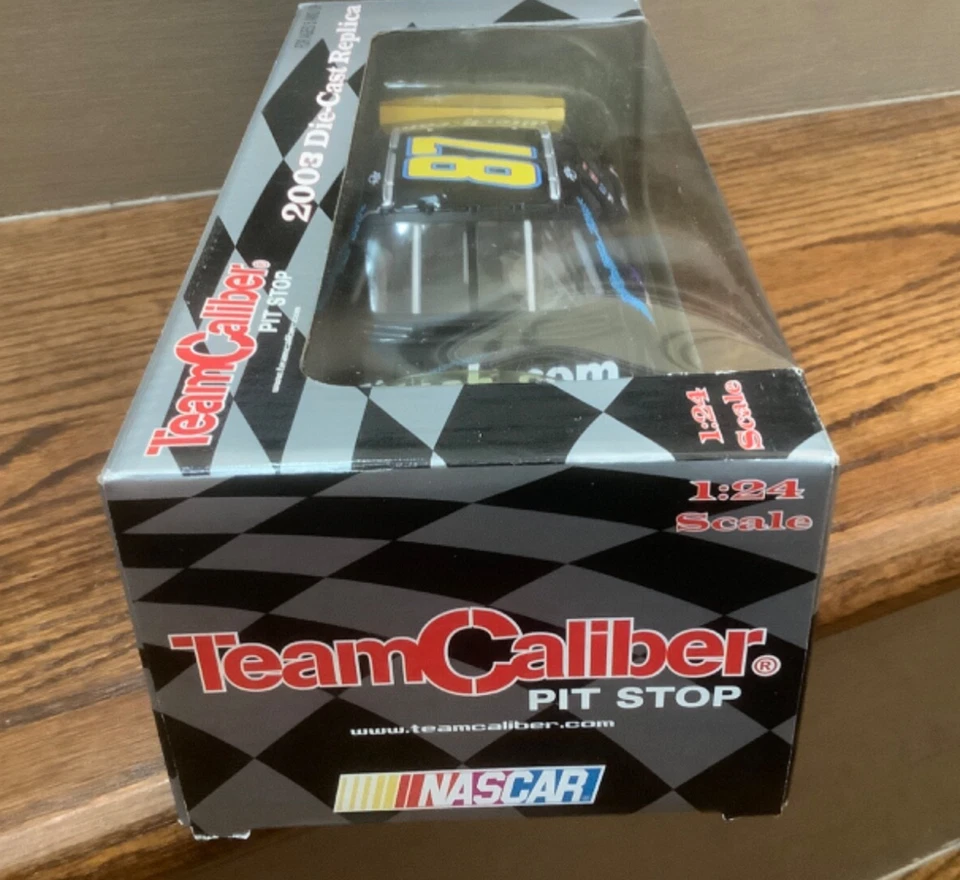 Team Caliber Pit Stop 2003 NASCAR #87 Kyle Busch-Ditech.com Chevy 1:24 Die Cast Foto 4 de 4