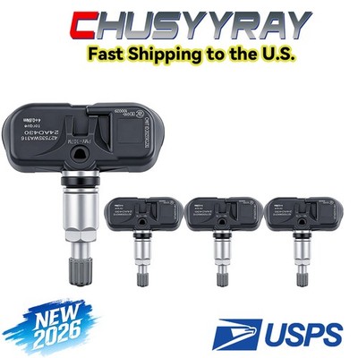 4Pcs TPMS Tire Pressure Monitoring Sensor 42753TLOG52 for 2007-2011 Honda CR-V