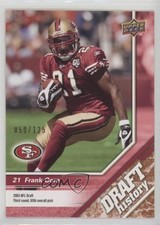 2009 Upper Deck Draft Edition Draft History Bronze 50/125 Frank Gore #198 b6s