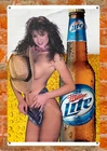 Miller Lite Beer Vintage Style  Metal Sign Mancave Bar Art Wall Decor Read Des