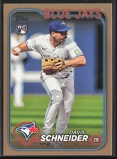 2024 Topps #189 Davis Schneider Gold #/2024 Rookie RC