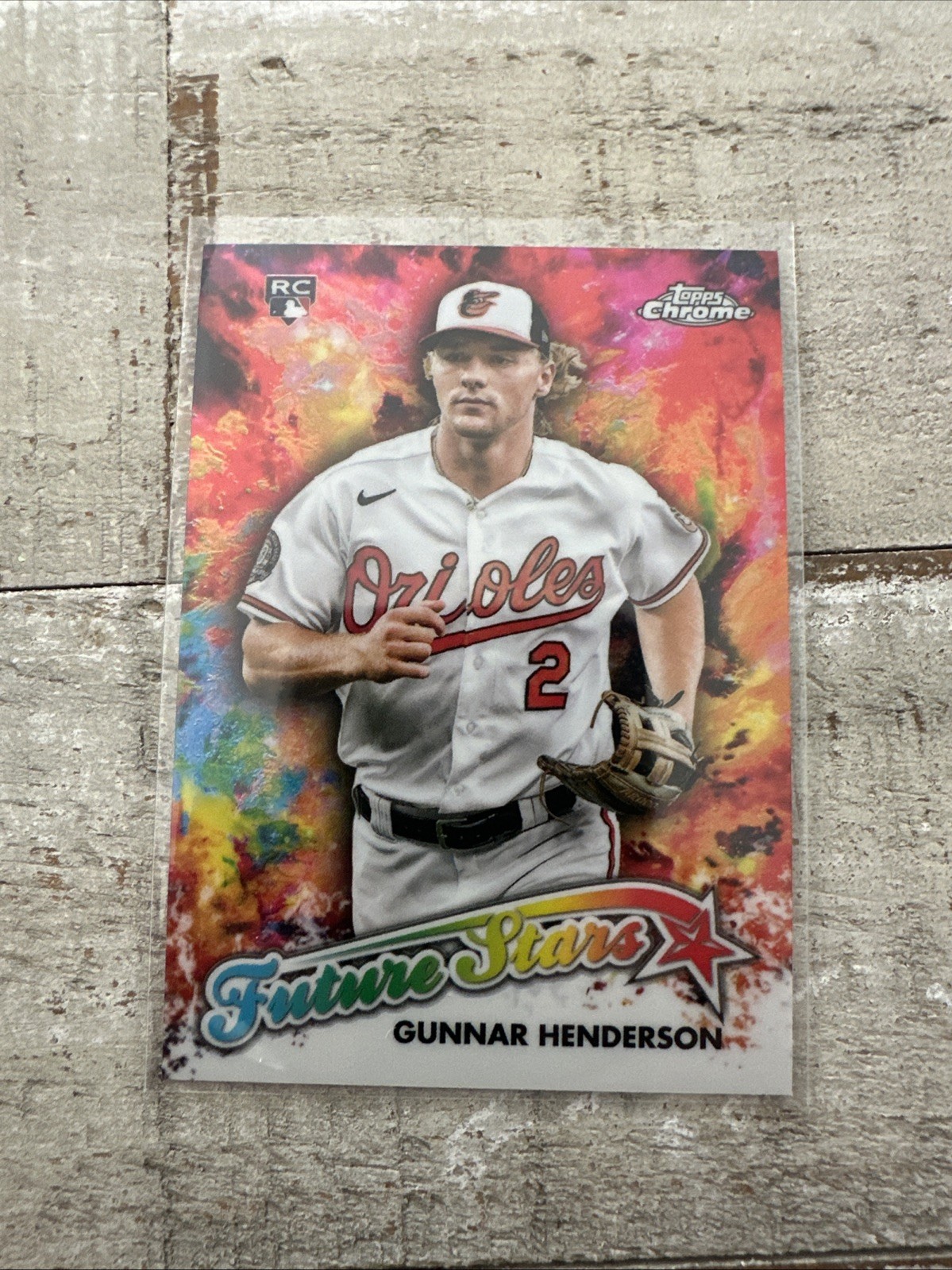 2023 Topps Chrome Gunnar Henderson Future Stars RC Rookie #FS-18 Orioles