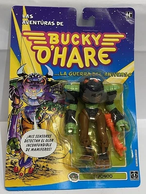 Saponcio Bucky O'Hare Hasbro vintage figura acción blister sin abrir - Imagen 1 de 2
