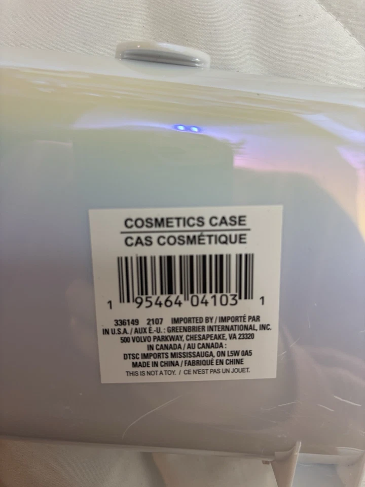 VE Step-up On The Go Jewery Cosmetic Case with Mirror Hold Cosmetics, Jewelry - Image 3 of 4