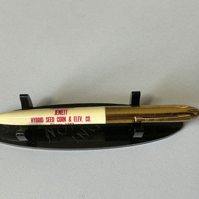 VTG Ballpoint Pen Jewett Hybrid Seed Corn & Elevator Co Passaic Butler MO - Y25