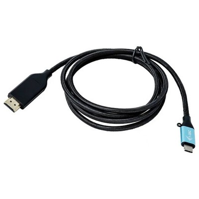 i-tec USB-C-Displaykabel Anschlusskabel Thunderbolt HDMI 60 Hz Kabel Schwarz 2 m