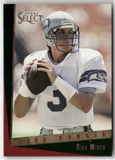 1993 SELECT #179 RICK MIRER SEATTLE SEAHAWKS RC