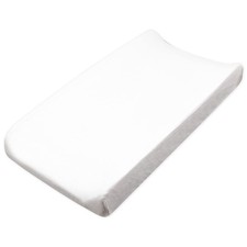 HonestBaby unisex baby Organic Terry Cotton Changing Pad Cover, Bright White,...