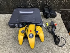 Nintendo 64 Gray Console w/ Controller, Power Adapter, AV Cables