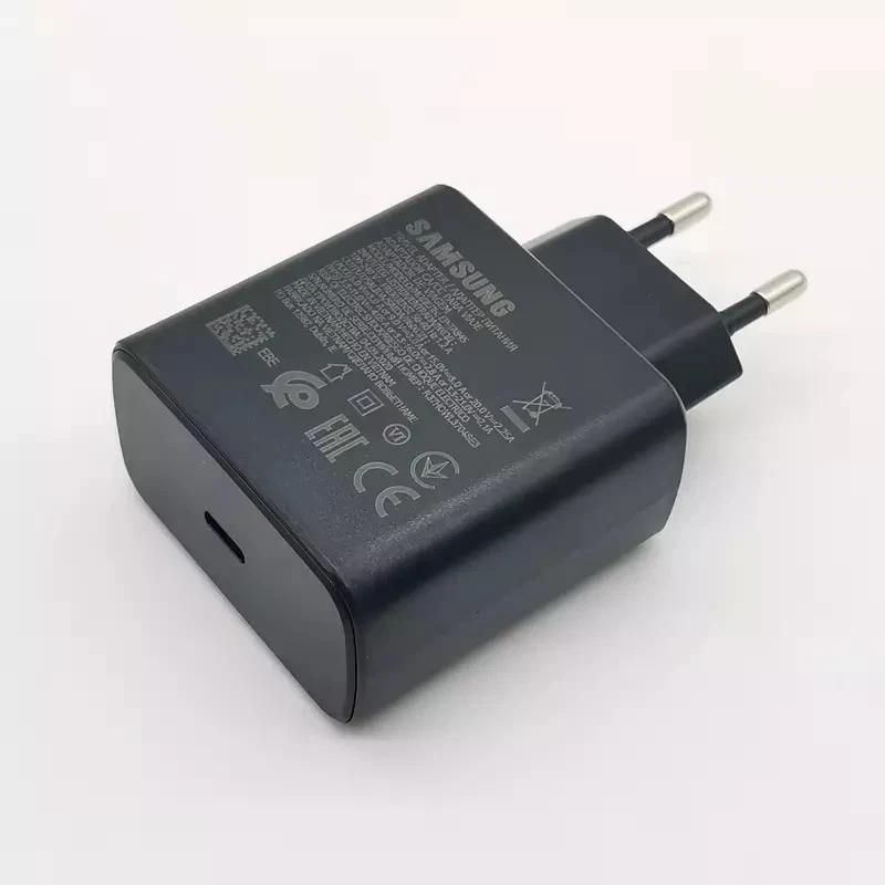 Caricabatterie SAMSUNG 45w. Adattatore di ricarica super veloce. Cavo1,8M Tipo C - Immagine 3 di 4