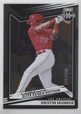 2022 Panini Elite Extra Edition 391/999 Kristin Munroe #166 0i8b
