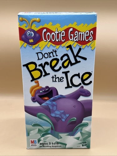 Vintage 1999 Hasbro Milton Bradley Cootie Games Don't Break The Ice 04784 NIB