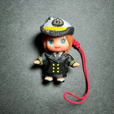C1379 Kewpie QP Mascot Mini Figure Strap Keychain 1.5" Japan