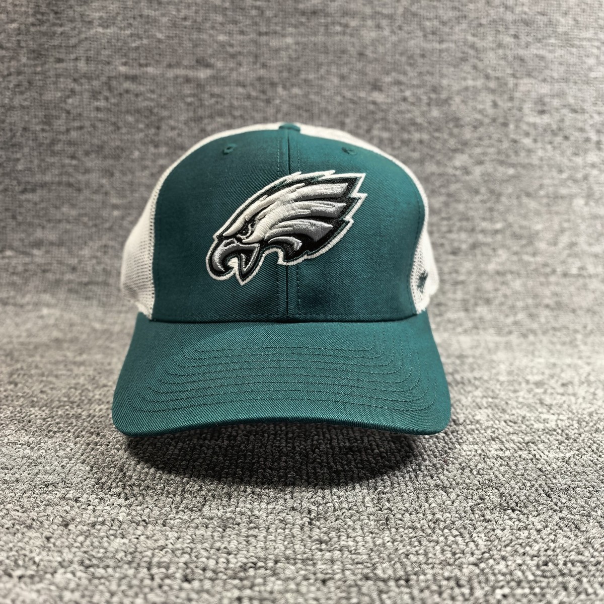47 Brand Philadelphia Eagles NFL Trucker Snapback Hat Cap Green White