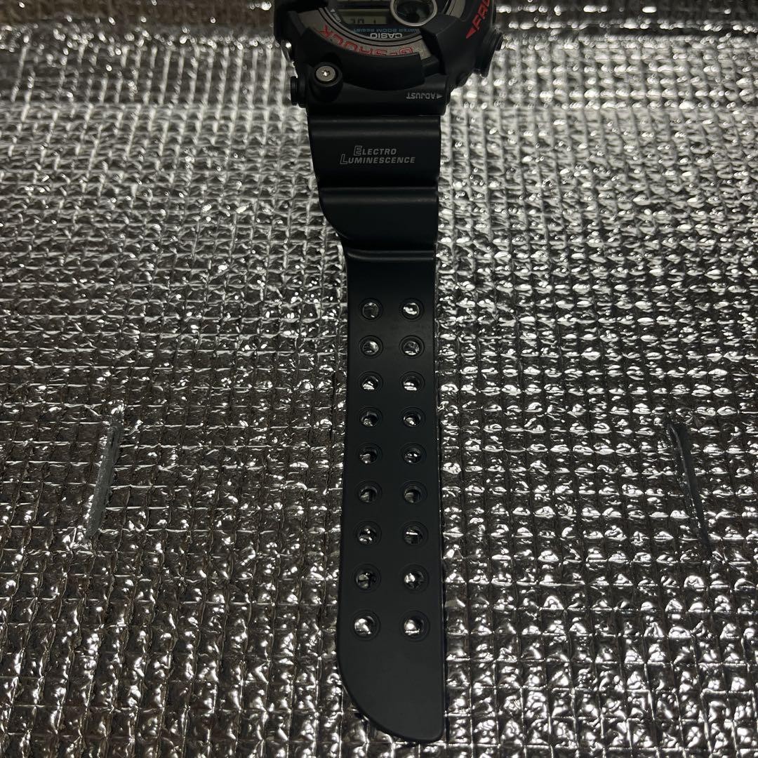 Casio G-Shock DW-8200-1A FROGMAN Black Quartz Fast Shipping Fedex