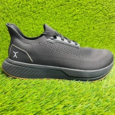 Flux Adapt Runner Black Gum Mens Size 9 Womens 10.5 Athletic Walking Knit Shoes