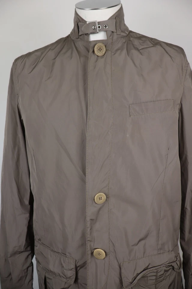 Chaqueta Jeans Aj Armani Hombre Ligero 54 Hombre Vintage Informal Chaqueta Logo Foto 4 de 4