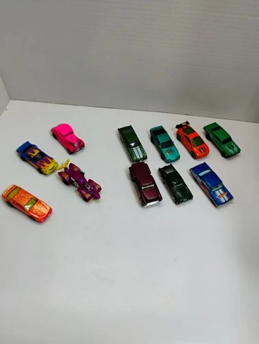 Vintage Set Of 4 1980's Hot Wheels & 7 Various Others