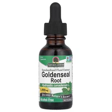 Nature s Answer Goldenseal Alcohol Free 500 mg 1 fl oz 30 ml Alcohol-Free,