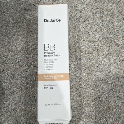 DR. JART+ BB PREMIUM BEAUTY BALM SPF 40 LIGHT MEDIUM TO MEDIUM 1.35 OZ BOXED