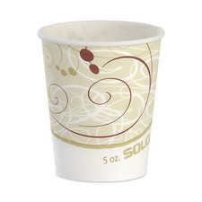 SOLO R53SYMPK Symphony Design 5 oz. Paper Cups 100/Pack New