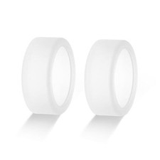 2-Pack Ring Cover Compatible for Oura Ring Gen 4  S for 6 7 8 9 10 Clear Clear