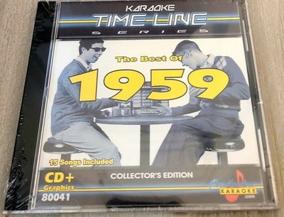 Chartbuster Karaoke CB80041 CDG 1959 Darin Platters Valens Coasters Francis