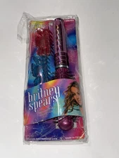 Britney Spears 2001 Hairbrush & Clip Set Unused RARE Britney Brands Oops! Era