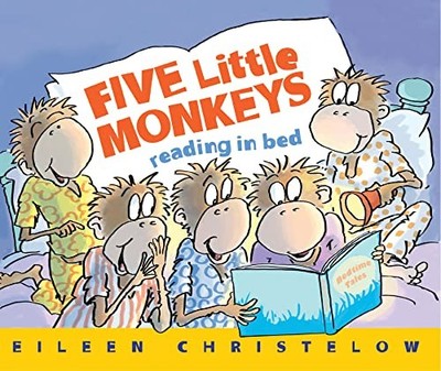 Five Little Monkeys Reading in Bed ..., Christelow, Eil