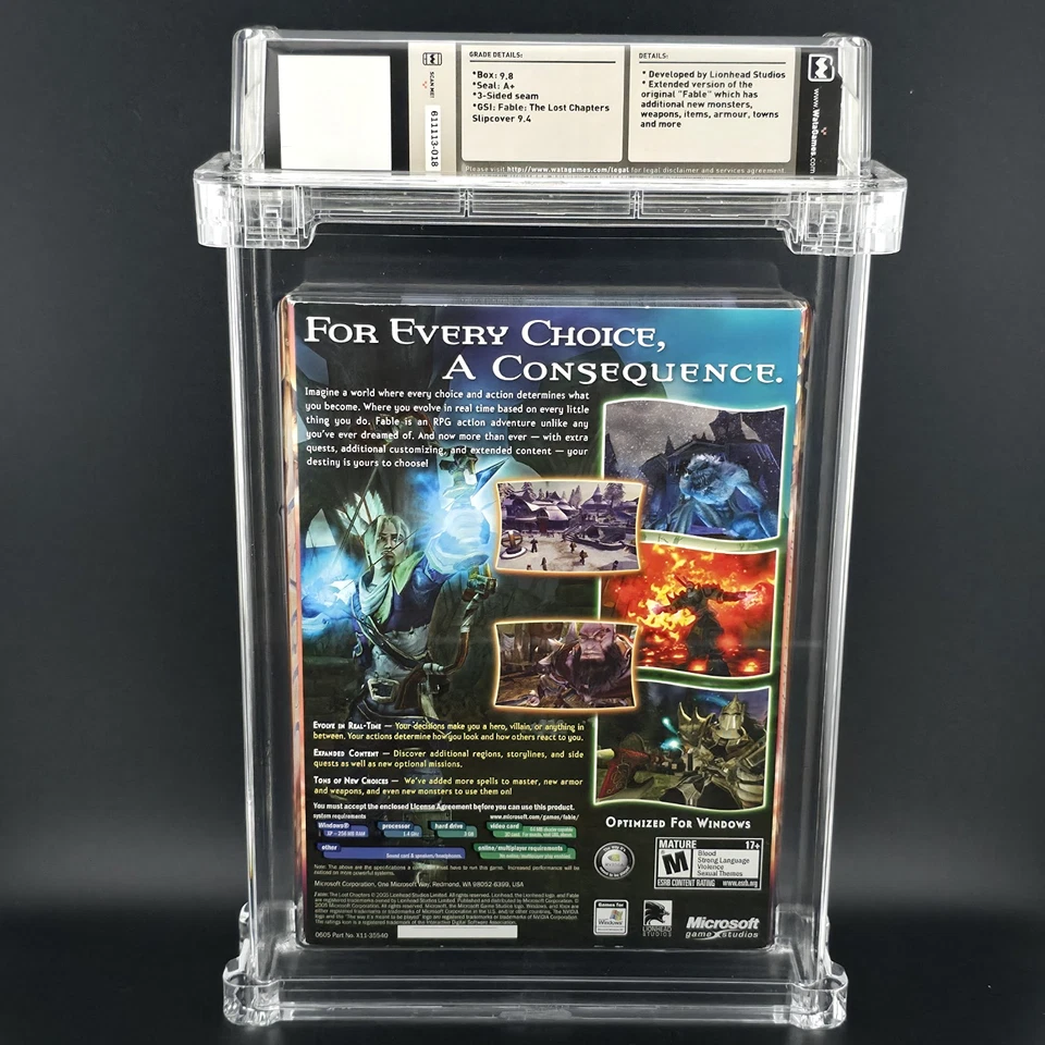 Fable: The Lost Chapters, WATA 9.8 A+ - Image 2 of 4