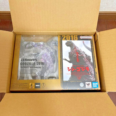NEW S.H.MonsterArts Godzilla 2016 4th Form Awakening Ver. Movie Graphic Plus