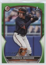 2023 Bowman Prospects Neon Green 72/399 Frederick Bencosme #BP-35 17yt