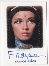 France Nuyen as Elaan 2010 Women of Star Trek TOS Autograph Card Auto