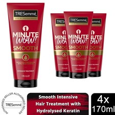 TRESemme 1 Minute WOW Smooth Intensive Hair Treatment, 4 Pack of 170ml 19.10 per litre