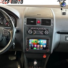 7" Für 2004-2015 VW Touran Android 15 Carplay Autoradio 2+64GB GPS Navi + Kamera