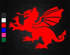 ENGLAND ENGLISH ANGLO SAXON DRAGON VINYL DECAL STICKER CAR/VAN/DOOR/WALL/WINDOW