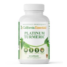Platinum Turmeric 60 Cap Pain Relief, Joint Support, Natural Ingredients