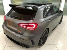 Dachspoiler Seiten Fl&uuml;gel f&uuml;r Mercedes A Klasse W177 A35 AMG Heckspoiler A250 S